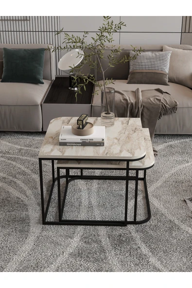 Orta Sehpa Damla İkili Lüx Efes - Resim 3