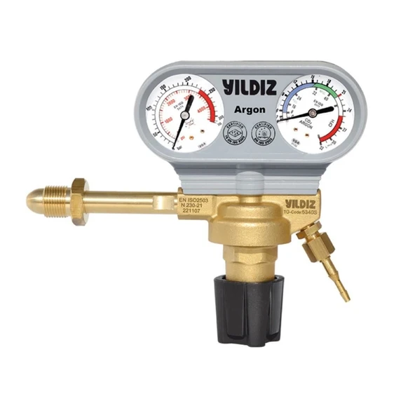 Ennalbur Yıldız 5340S Argon Basınç Düşürücü ürün görseli