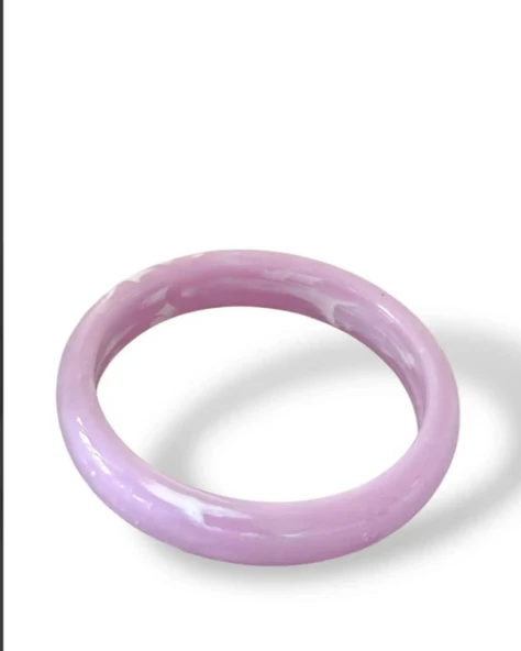 Pembe Renk Kemik Mika Bileklik ürün görseli 1