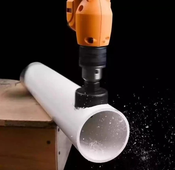 Zhltools 6 Parça Demir Ahşap Alçıpan Delme Buat Açma Seti - Resim 4