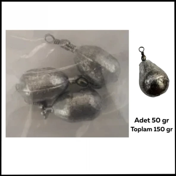 Uyguna-Yakala 50 gr-150 gr Fırdöndü Kurşun-SUN.106 ürün görseli