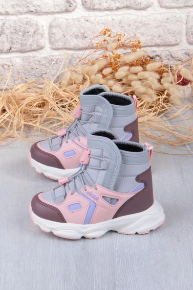 Vicco 943.F25K.502 Tog Gümüş Hafif Rahat Kız Çocuk Bot - Resim 8