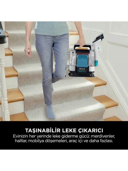 Shark Stainstriker PX200EUT Taşınabilir Halı ve Koltuk Temizleme Makinesi - Resim 5