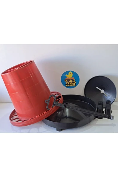 12 Kg. Broiler Ayaklı Yemlik - Resim 2