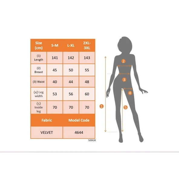 Lucky Life Kadın Uzun Kollu Kruvaze Yakalı Belden Kuşaklı Tül Detaylı Kadife Tulum - Resim 6