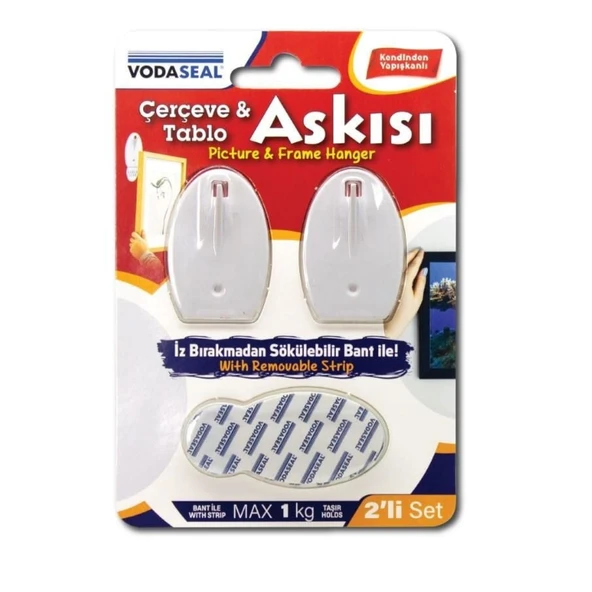 Vodaseal Çerçeve ve Tablo Askısı 2’li Set - Resim 6