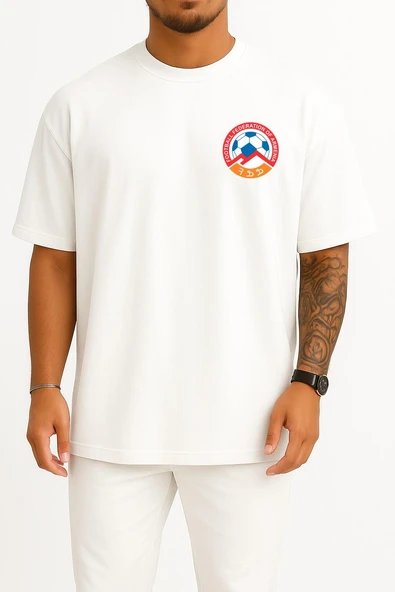 Oversize Armenia National Football Team Cep Tasarımlı Unisex T-Shirt ürün görseli