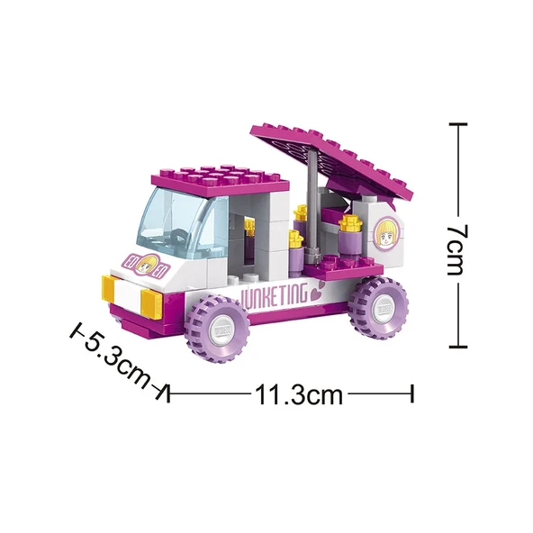 Ausini Fairyland Sweet Village Lego Seti - Resim 3