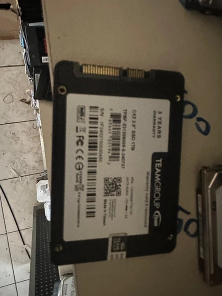 TEAMGROUP GX1 T253X1480G 2.5 SATA 6GB/S 1000 GB SSD HARDDİSK REFRUBİSHED ürün görseli