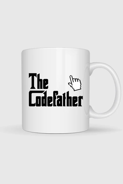 The Codefather - Bilgisayar Programcısı Baskılı Kupa Bardak ürün görseli