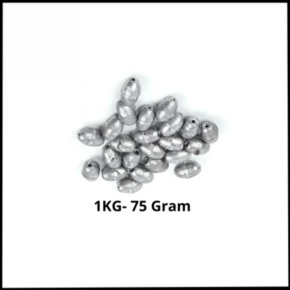 Uyguna-Yakala 75 Gram -1KG Kıstırma Zeytin Gezer Olta Kurşunu-SUN.085 ürün görseli