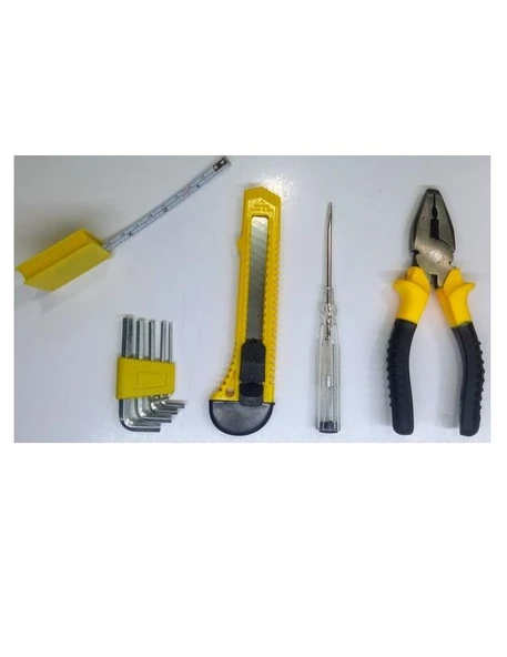 Zhltools 5 Parça Çok Amaçlı Mini Ev Tamir Onarım Seti ürün görseli
