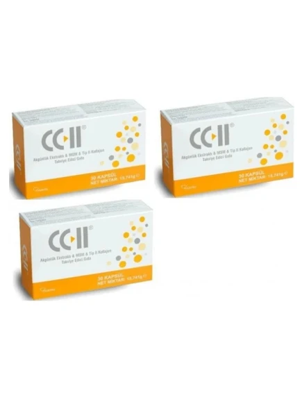 3'lü Paket CC-II 30 Kapsül ürün görseli 1