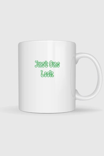 Just One Look Yabancı Dizi Baskılı Kupa Bardak ürün görseli