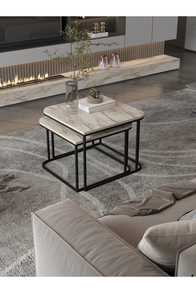 Orta Sehpa Damla İkili Lüx Efes - Resim 4