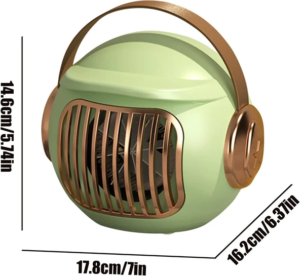 Evember Küçük Alan Isıtıcı,500W Taşınabilir Isıtıcı - Resim 2