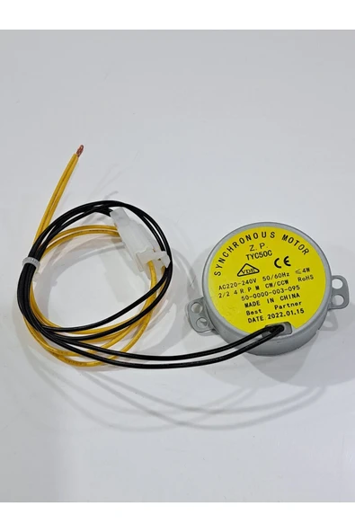 Otomatik Çevirme Motoru 220V 2.5/3rmp ürün görseli