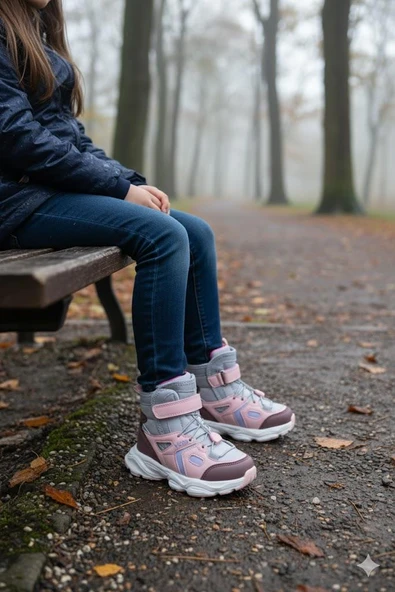 Vicco 943.P25K.502 Tog Gümüş Hafif Rahat Kız Çocuk Bot - Resim 2