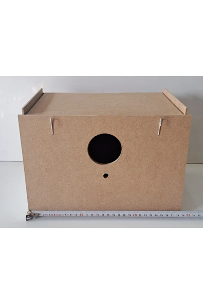 Mh Çift Kapılı sultan papağan Yuvalık Plastik Folluklu Dahil - Resim 4