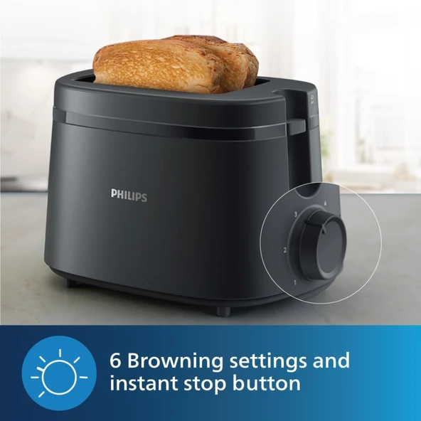 PHILIPS  TOASTER EKMEK KIZARTMA MAKİNESİ - Resim 3