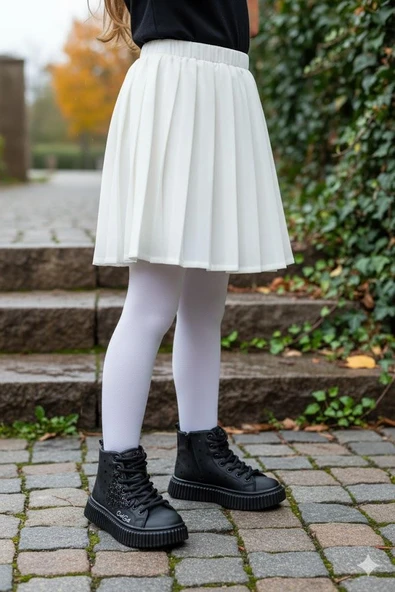 Fort Aisha Cool Anatomik Sıcak Astar Kaymaz Taban Kız Çocuk Bot - Resim 2