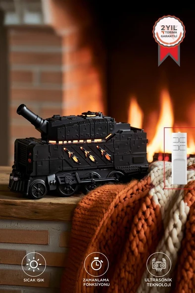 Torima H20 Tank Tasarım Ultrasonik Hava Nemlendirici ve Renkli LED 300 ml Aroma Difüzör ürün görseli