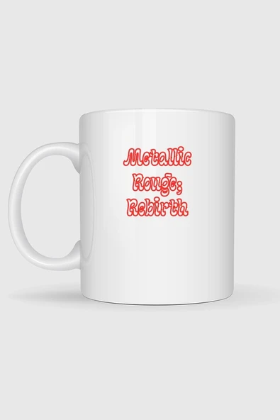 Metallic Rouge Rebirth Anime Baskılı Kupa Bardak - Resim 2