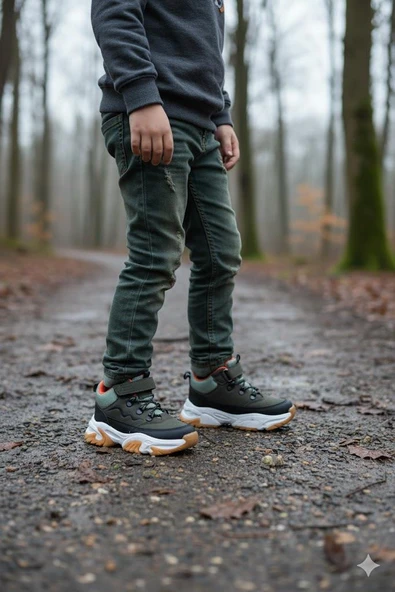 Fort Evil Cool Anatomik Sıcak Astar Kaymaz Taban Erkek Çocuk Bot - Resim 10