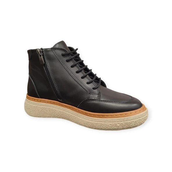 MAMMAMİA D25KB-1025 ESNEK HAFİF DERİ KADIN BOT - Resim 3