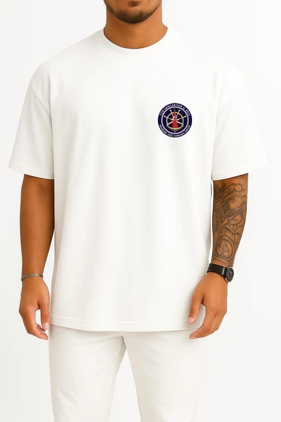 Oversize Tcg Sancaktar L403 Cep Tasarımlı Unisex T-Shirt - Resim 3