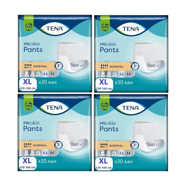 Proskin Pants Normal Emici Külot Ekstra Large-Büyük ( Xl) 5,5 Damla 120-160 Cm 120 Adet ürün görseli 1