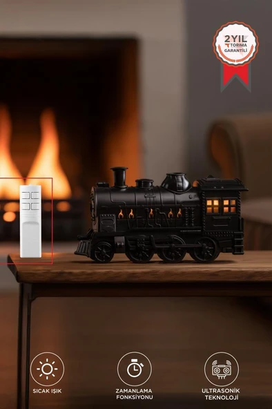Torima H21 Siyah Tren Tasarım Ultrasonik Hava Nemlendirici ve Renkli LED 300 ml Aroma Difüzör ürün görseli