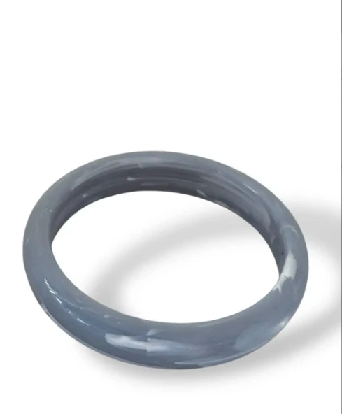 Gri Renk Kemik Mika Bileklik ürün görseli 1