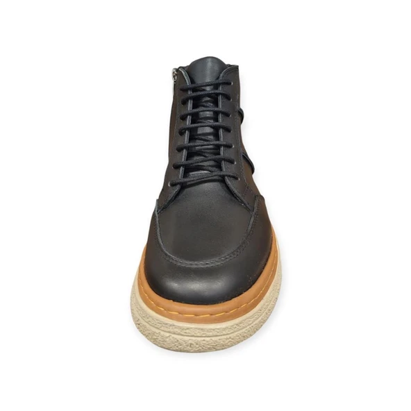 MAMMAMİA D25KB-1025 ESNEK HAFİF DERİ KADIN BOT - Resim 5