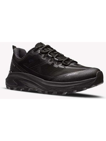 LESCON CRUX SİYAH SU GEÇİRMEZ WATERPROFF COMFORT CASUAL GÜNLÜK SPOR AYAKKABI - Resim 5