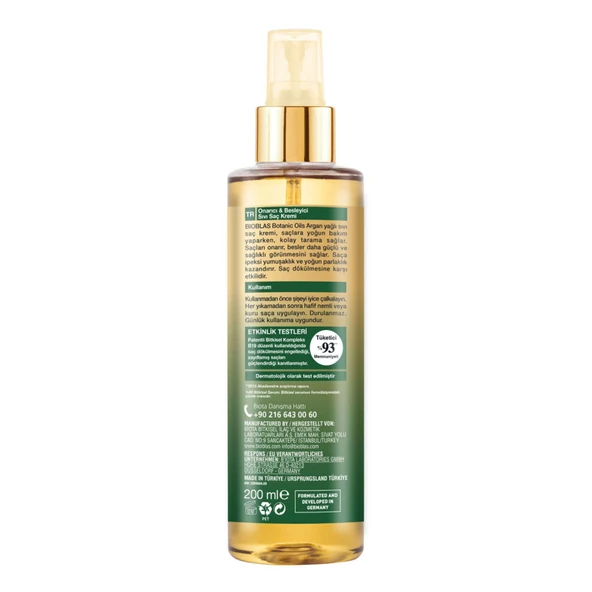 Bioblas Sıvı Saç Kremi Argan 200 ml x 2 Adet - Resim 4