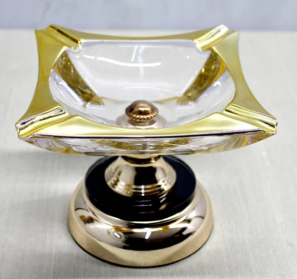 Metal Ayaklı Cam Küllük Model 1 - Resim 2