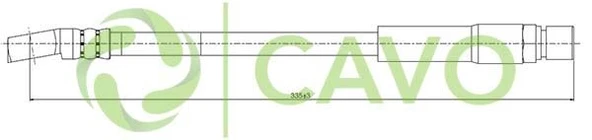 Opel On Fren Hortumu Astra F 91 05 - Cavo C800 260a ürün görseli 1