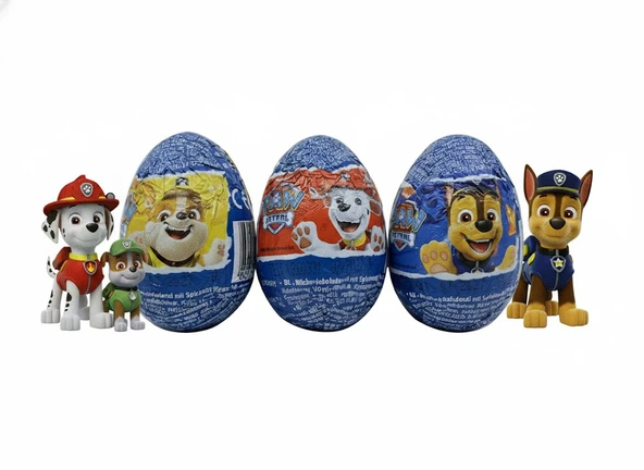 Paw Patrol Glutensiz Çikolatalı Sürpriz Yumurta 20 g (3 ADET) ürün görseli 1