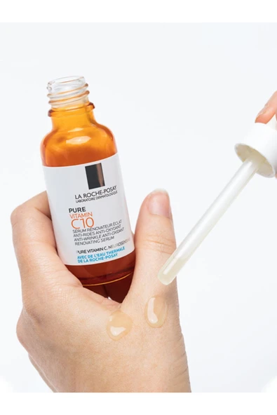 La Roche Posay La Roche-posay Saf C Vitamini Işıltı Veren Antioksidan Serum 30 ml - Resim 3