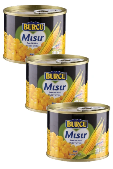 Burcu Süt Mısır 200 gr x 3 Adet ürün görseli