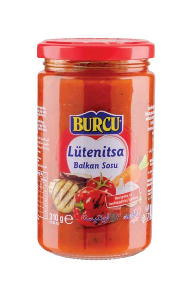 Burcu Kahvaltılık Sos Seti 310 gr x 3 Adet (Ajvar Acı, Ajvar Tatlı, Lutenitsa Balkan Sosu) - Resim 4