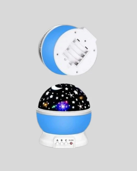 LED Gece Lambası 6 Renk Seçenekli Yumuşak Işıklı Uyku Yardımcı Lamba - Resim 3