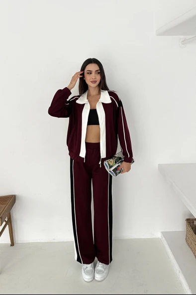 Garnili Fermuarlı Modal Takım - Resim 7