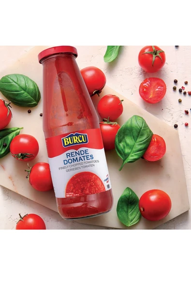 Burcu Rende Domates Cam Şişe 685 gr - Resim 2