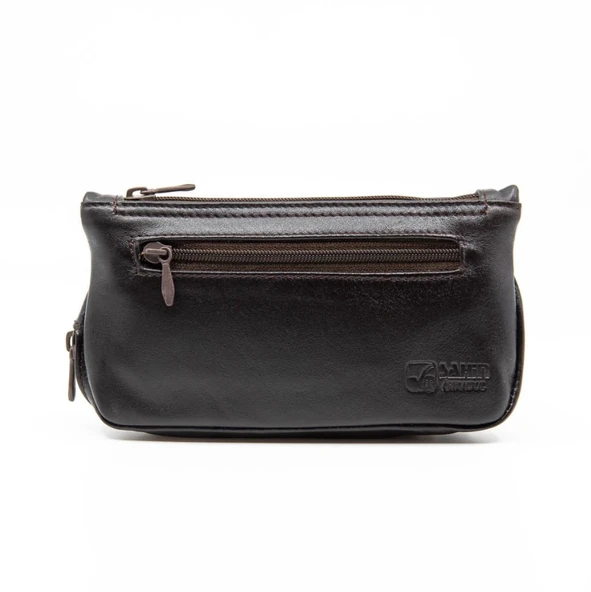 Şahin Kahve Deri Pipo Çantası 101803 ürün görseli 1