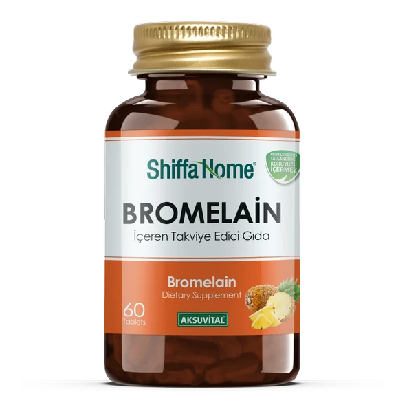 Shiffa Home Bromelain Tablet 60 Tablet ürün görseli