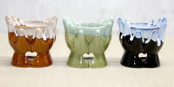 El Tasarımlı Seramik Buhurdanlık Model 2 - Resim 2