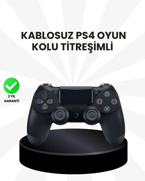 Şarjlı Kablosuz PS4 Oyun Kolu Titreşimli Hassas Kontrol ürün görseli 1