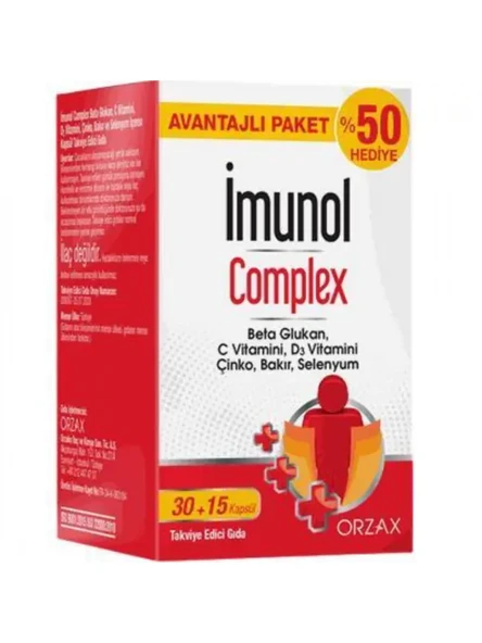 İmu nol Complex 45 Kapsül ürün görseli